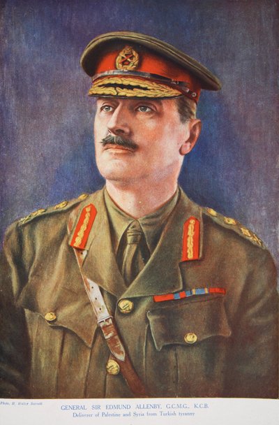 Generale Sir Edmund Allenby, 1914-19 da Henry Walter Barnett